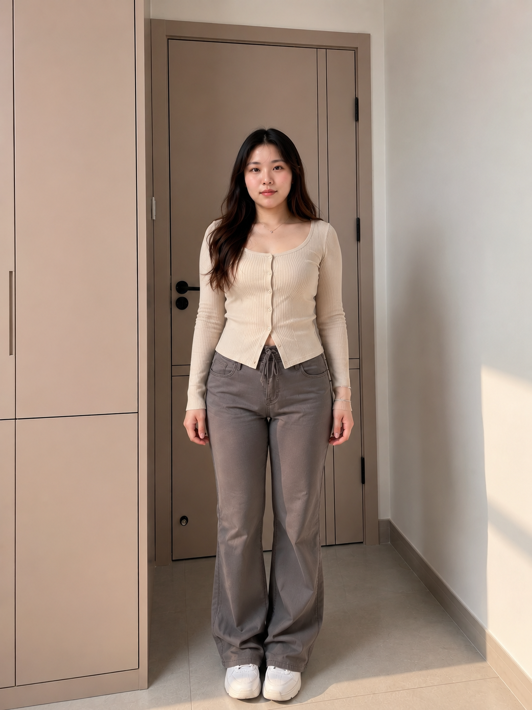 Customer 1 after using KIREI RESET, front view
